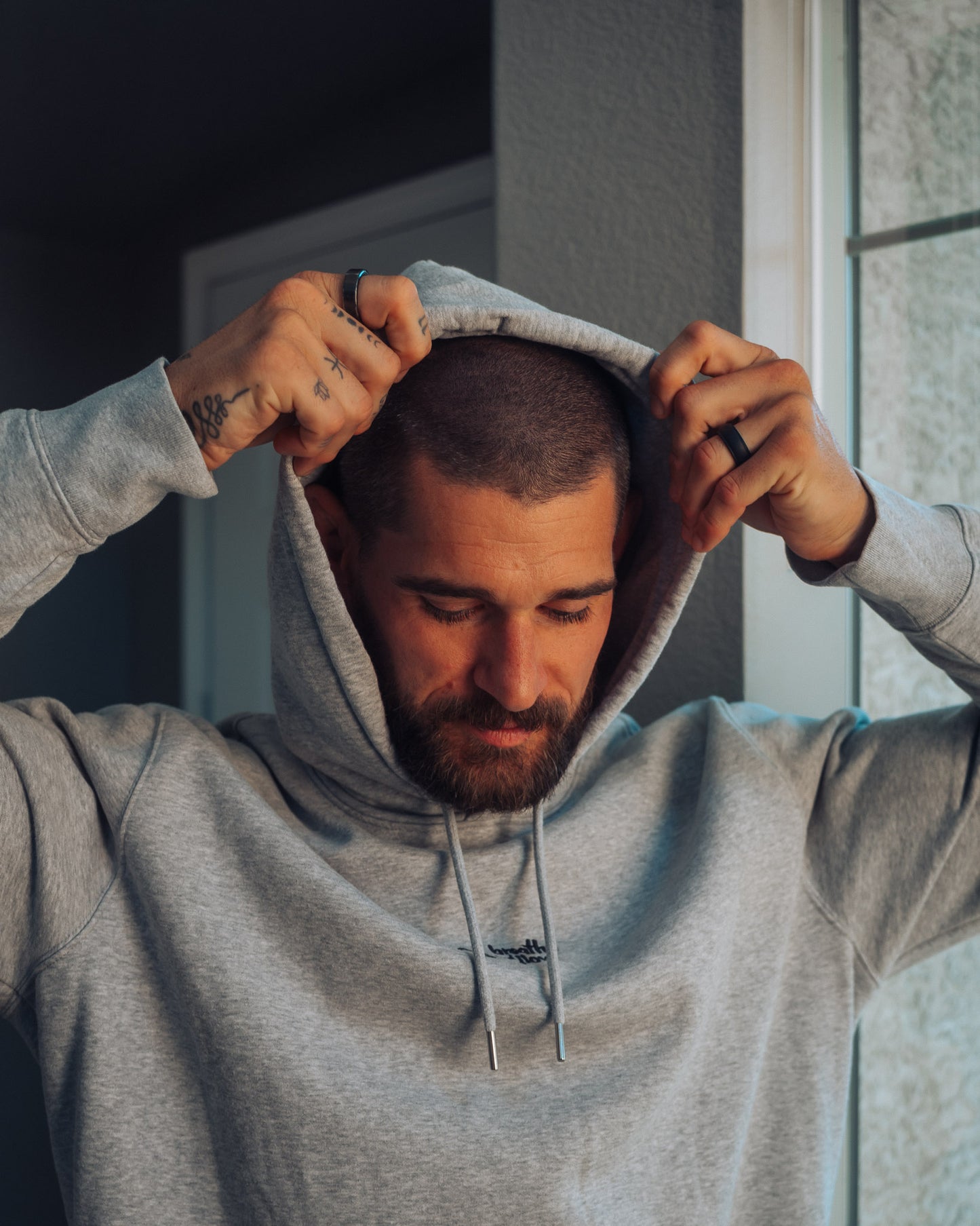 GREY PRACTICE ECO HOODIE