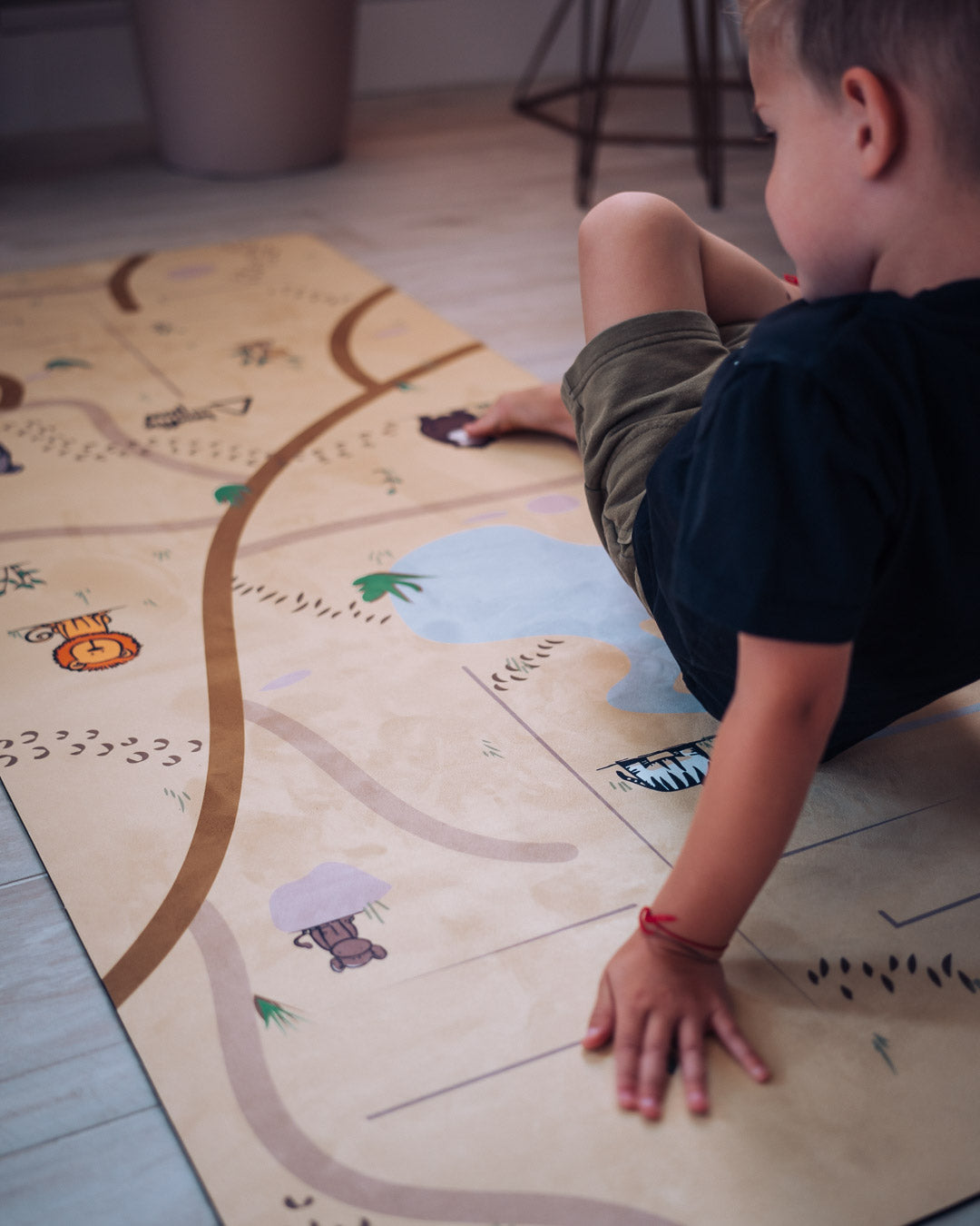 KIDS YOGA MAT SAFARI (Limited Edition)