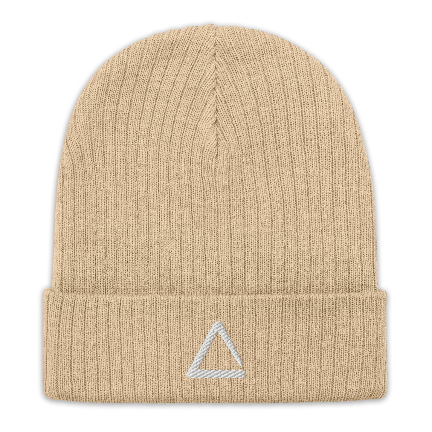 MINIMALIST BEANIE - WHITE LOGO