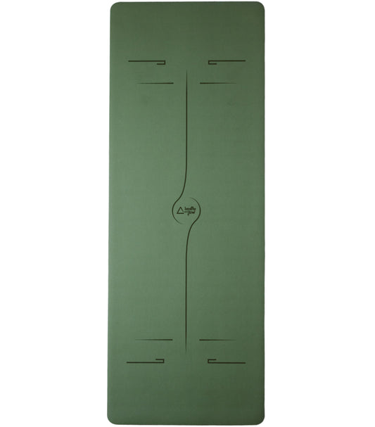 BREATHE AND FLOW YOGA MAT - Classic Minimalist