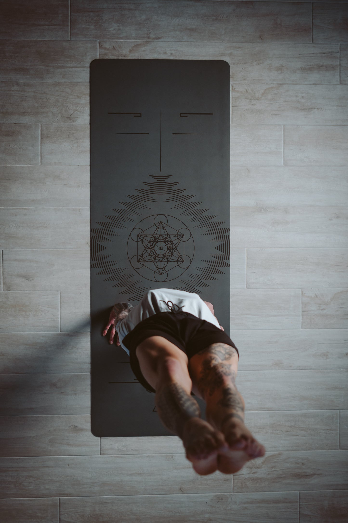 YOGA MAT BREATHE AND FLOW