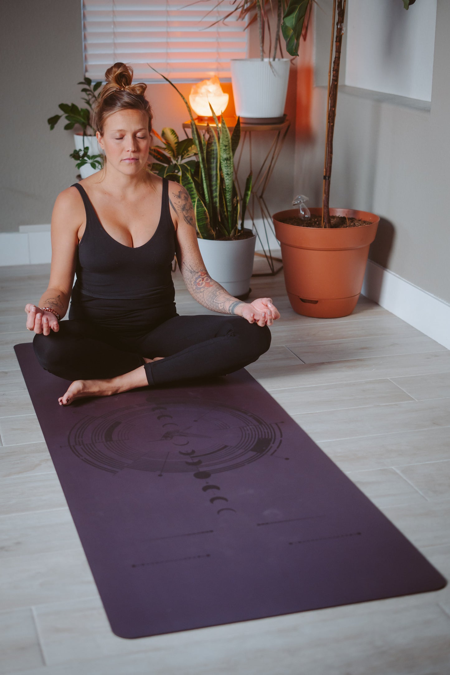 YOGA MAT BREATHE AND FLOW