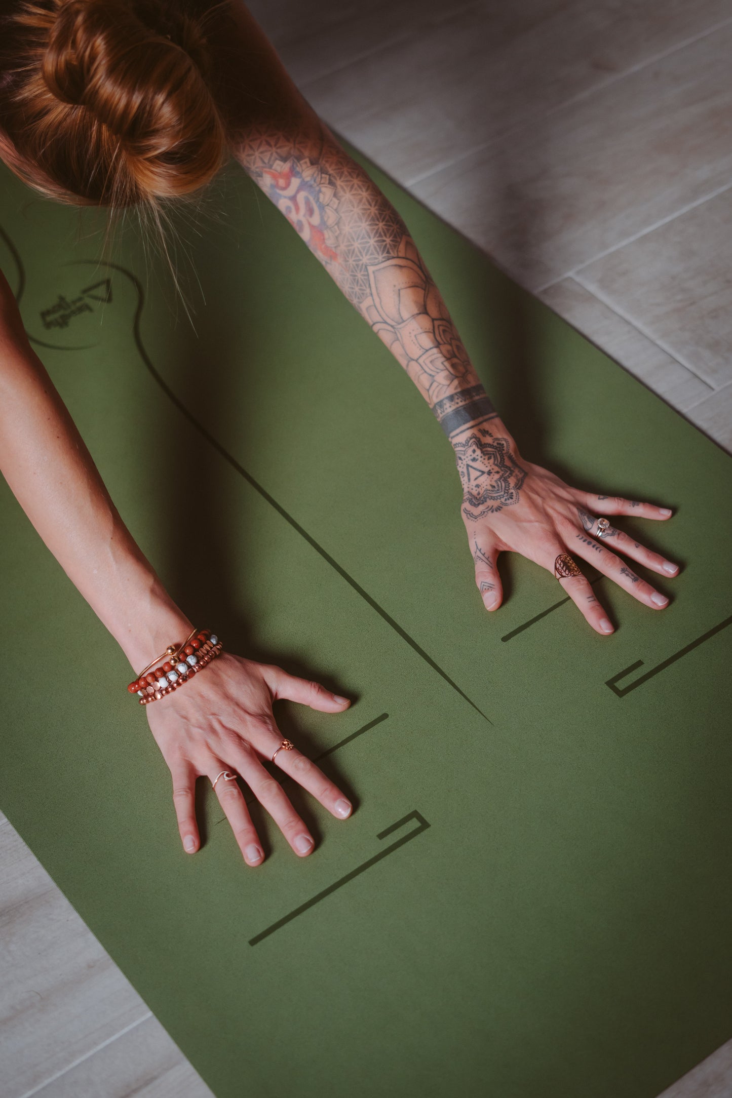 YOGA MAT BREATHE AND FLOW