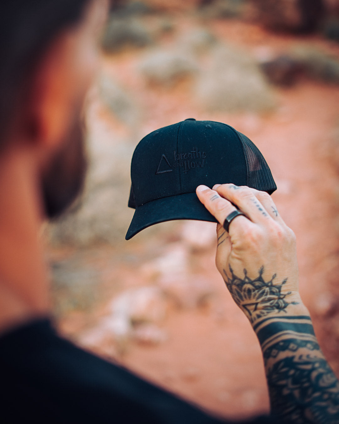 BLACKOUT TRUCKER HAT (LIMITED EDITION)