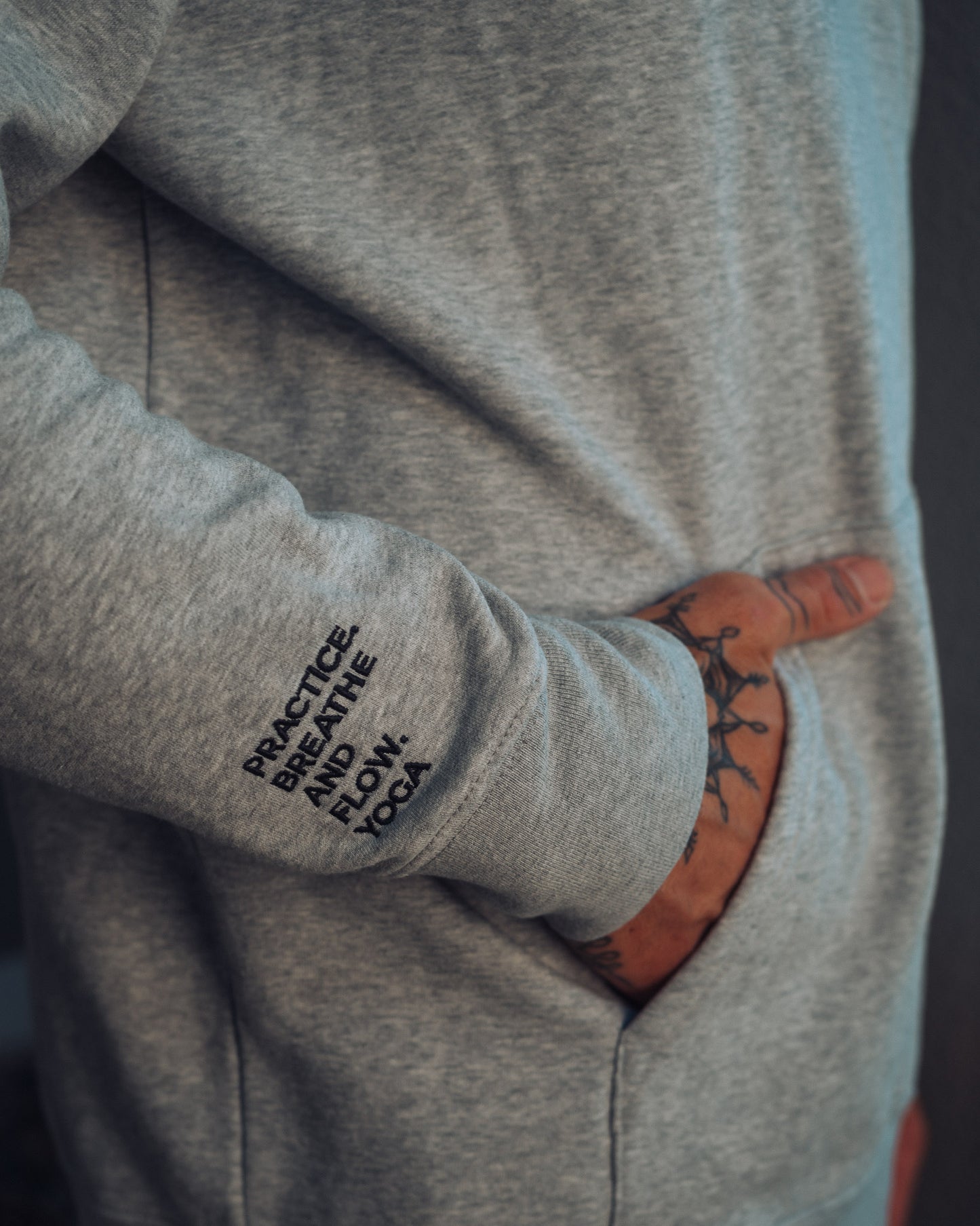 GREY PRACTICE ECO HOODIE