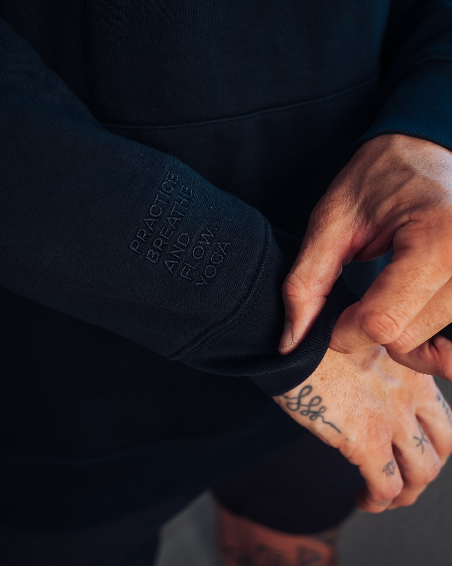 BLACK PRACTICE ECO HOODIE