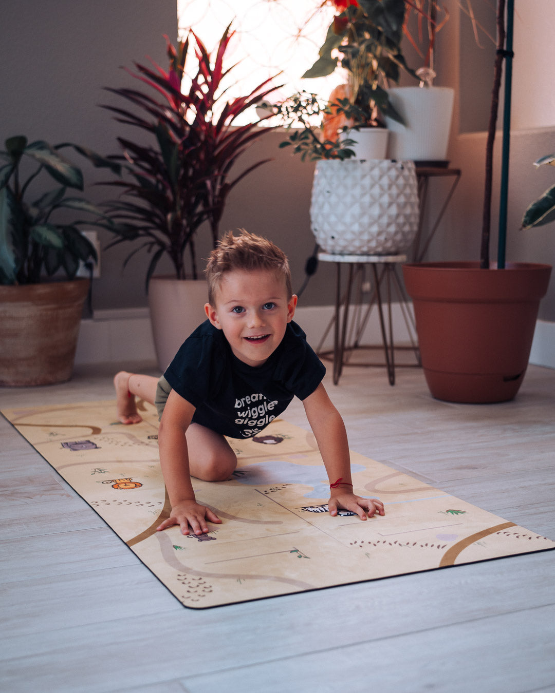 KIDS YOGA MAT SAFARI (Limited Edition)
