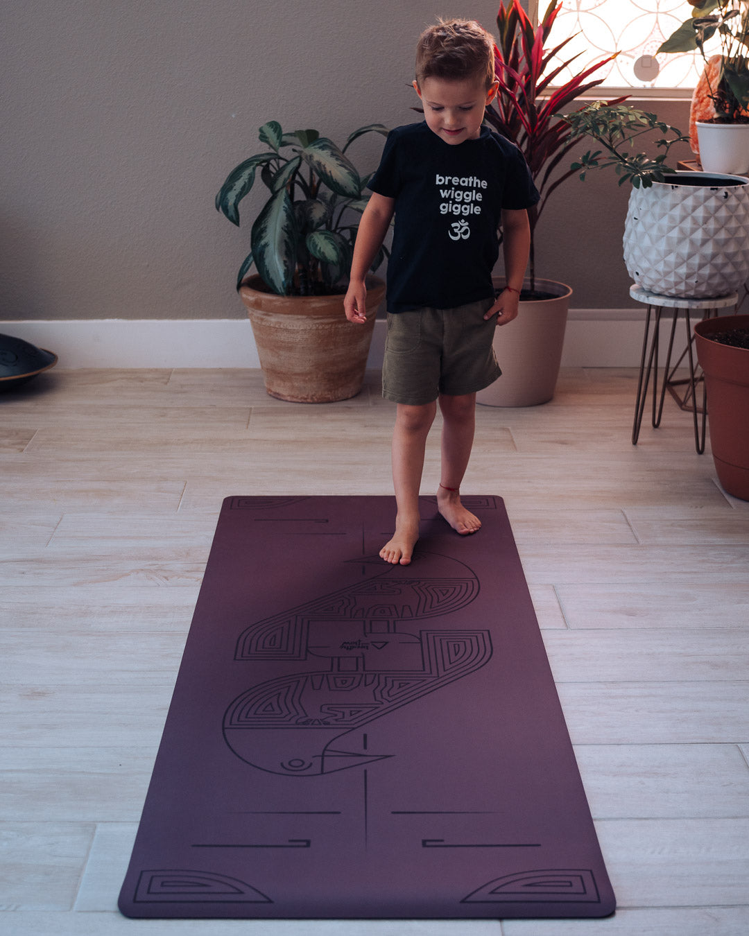 KIDS YOGA MAT CONDOR Y VENADO (Limited Edition)