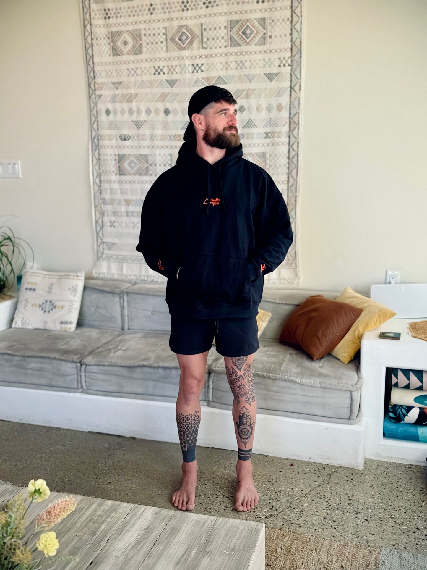 AFTERGLOW HOODIE BLACK