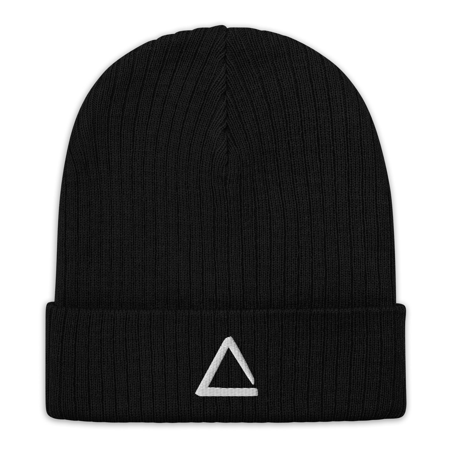 MINIMALIST BEANIE - WHITE LOGO